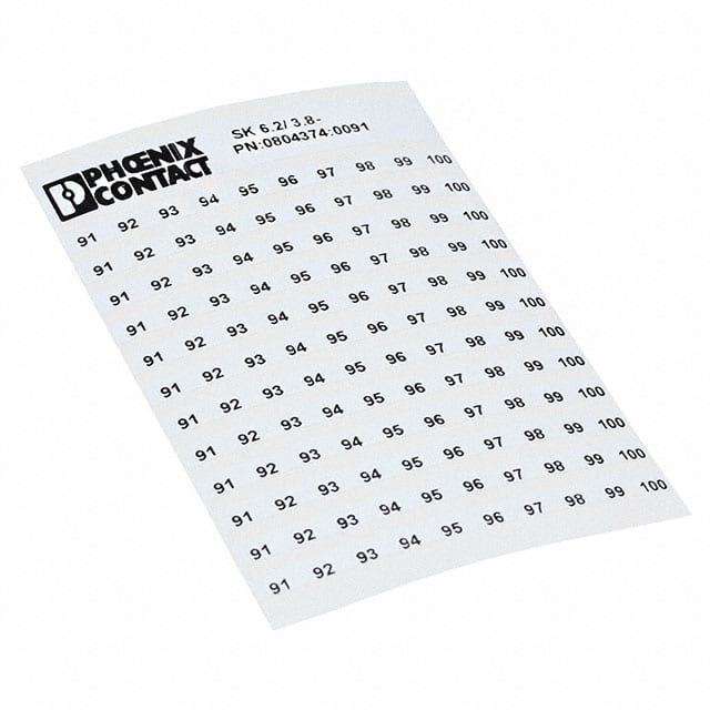 0804374:0091 Phoenix Contact  Strisce di marcatura per morsettiere